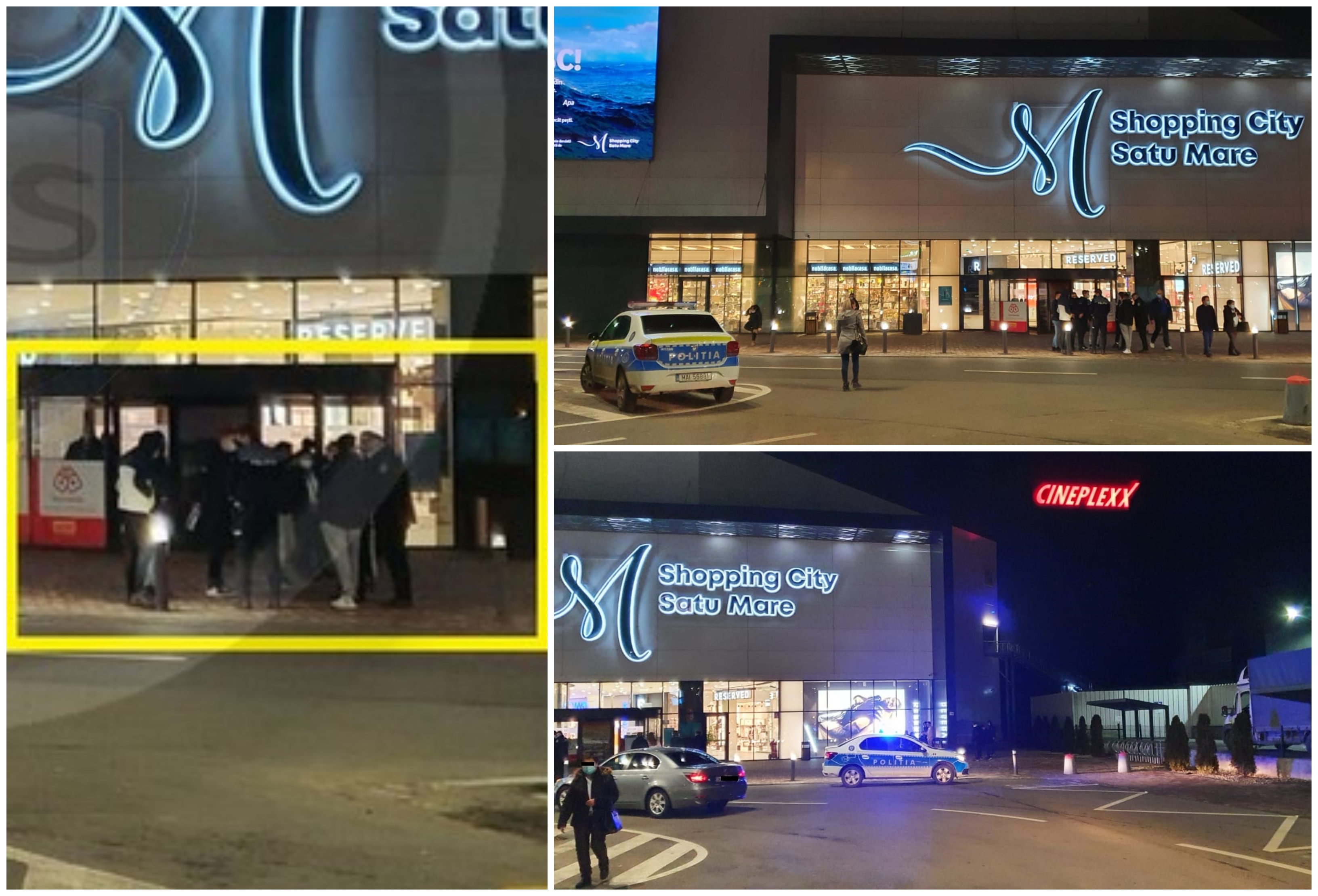FOTOGALERIE. Scandal la mall-ul NEPI. Paznic acuzat de agresiune de niște copii. Au intervenit Poliția