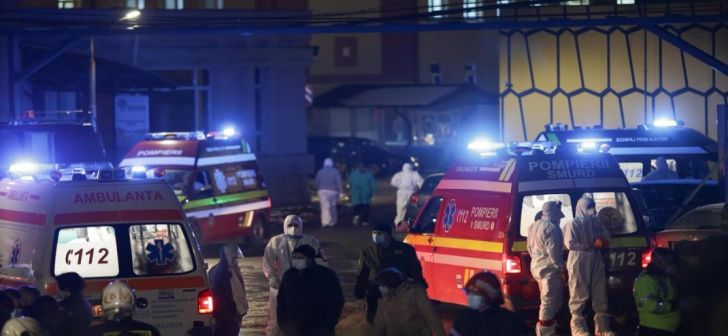 FOTO/VIDEO. Incendiu la Spitalul Matei Balș din Capitală. Patru persoane au murit carbonizate