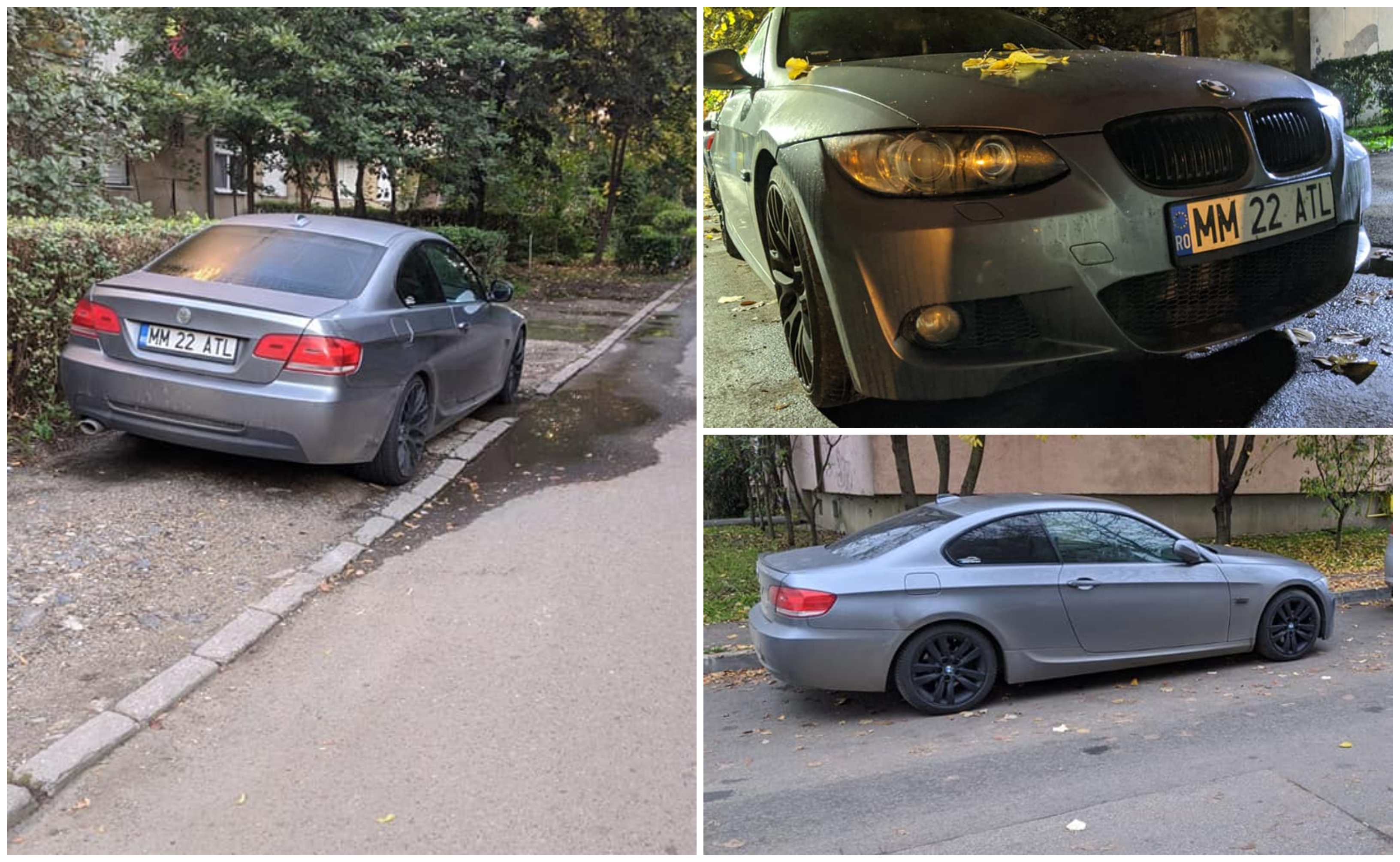 FOTO. BMW furat din municipiul Satu Mare. Păgubitul oferă recompensă