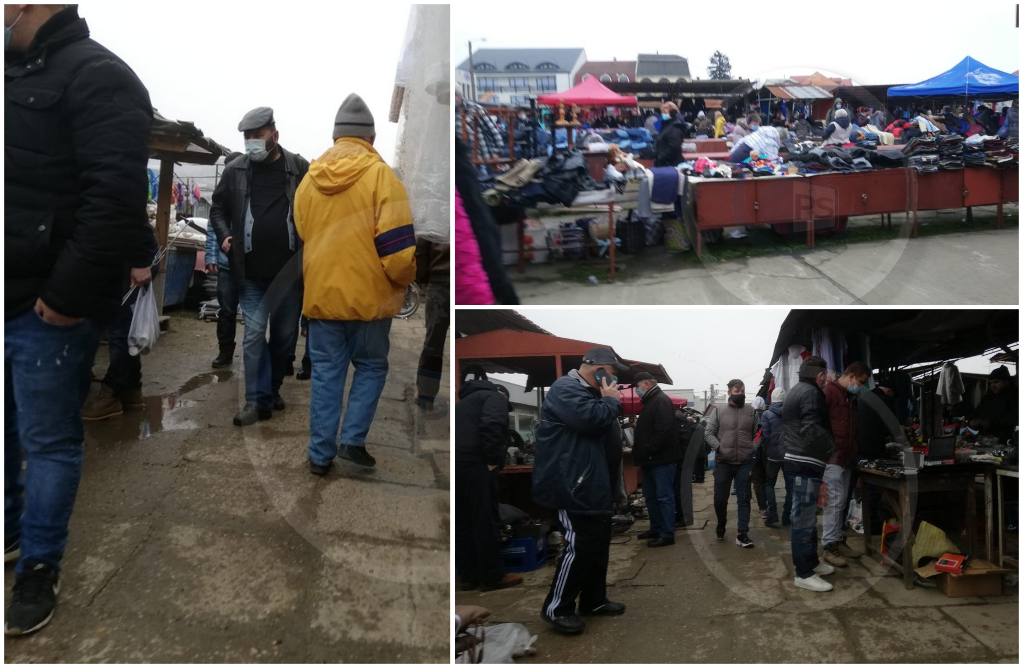 FOTO/VIDEO. Piața de Vechituri a fost plină. Comercianții și clienții au revenit, în pofida frigului