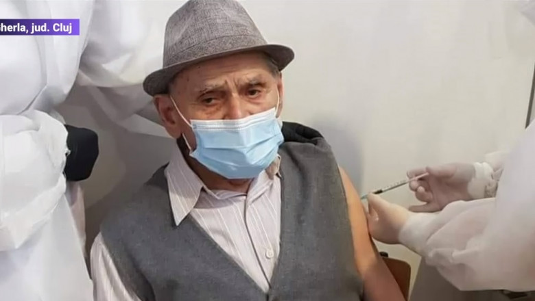 VIDEO. Românul fenomen din Ardeal. La 105 ani citește fără ochelari, e perfect sănătos și s-a vaccinat anti-COVID