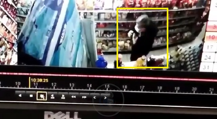 VIDEO. Bărbat căutat după ce a furat dintr-un magazin alimentar din municipiul Satu Mare