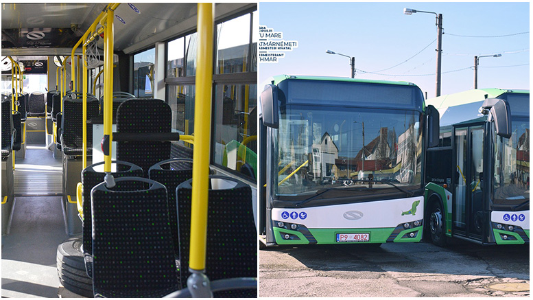 FOTO: Szatmárnémeti: Újabb autóbuszok érkeztek