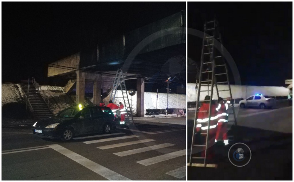 FOTO/VIDEO. Atenție, pericol în centrul municipiului Satu Mare. Circulație închisă parțial!