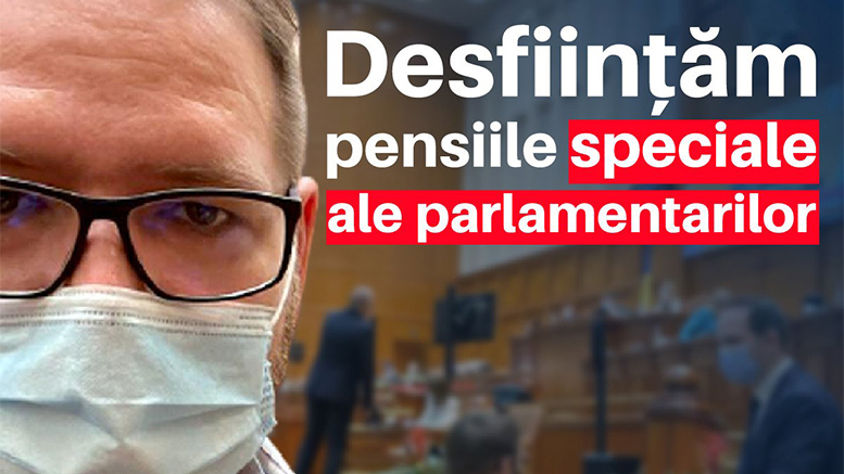 Radu Panait: "Azi este începutul sfârșitului pentru pensiile speciale"