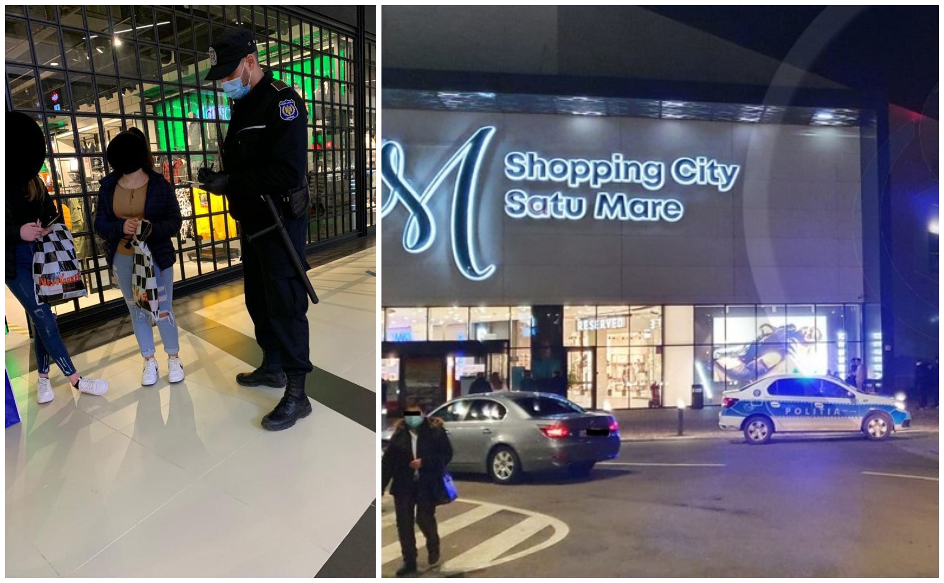 FOTOGALERIE. Polițiștii au descins la mall-ul NEPI, baruri și magazine. A curs cu amenzi