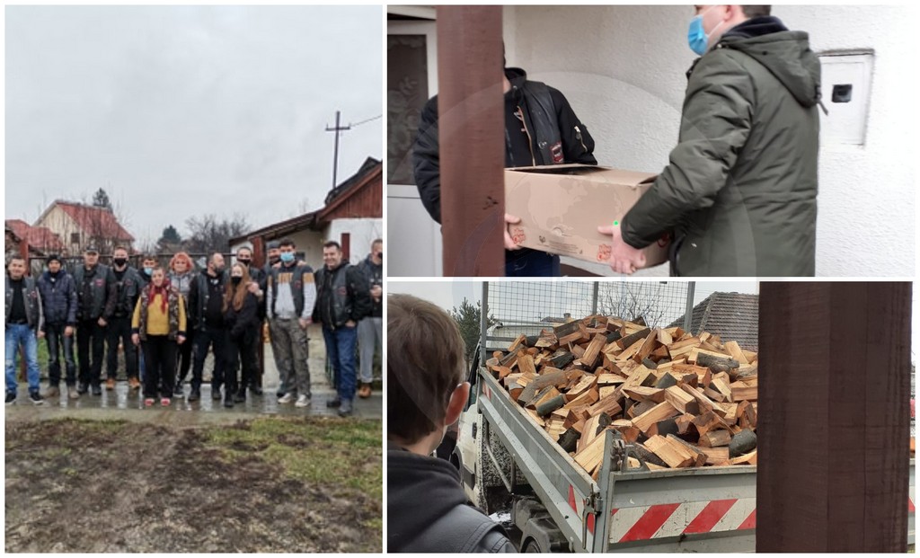 FOTOGALERIE. Mobilizare a sătmărenilor pentru ajutorarea unei femei singure, fără posibilități