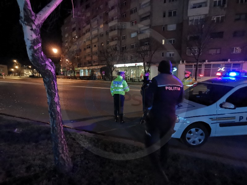 Negativ la alcool, pozitiv la droguri. Pățania unui tânăr șofer pe B-dul Lucian Blaga