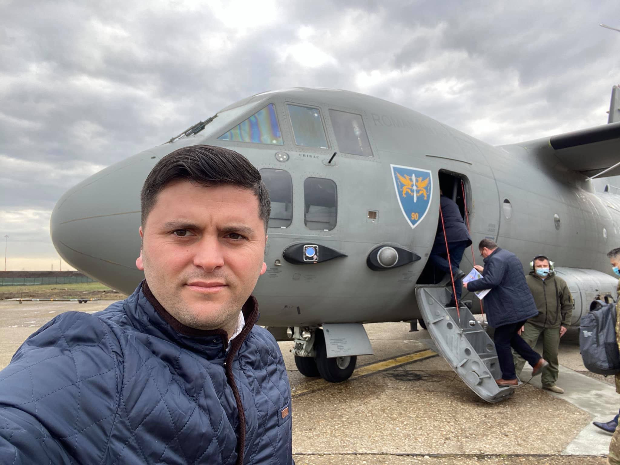 FOTO. Deputatul Adrian Cozma, impresionat de Forțele Terestre ale României. Vizită de lucru la Academia Militară