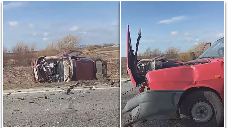 VIDEO. Doi tineri sătmăreni răniți în urma unui accident frontal grav. Multiple victime