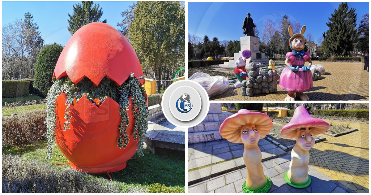 FOTO. Meglepetés a szatmáriaknak: látványos húsvéti vásár