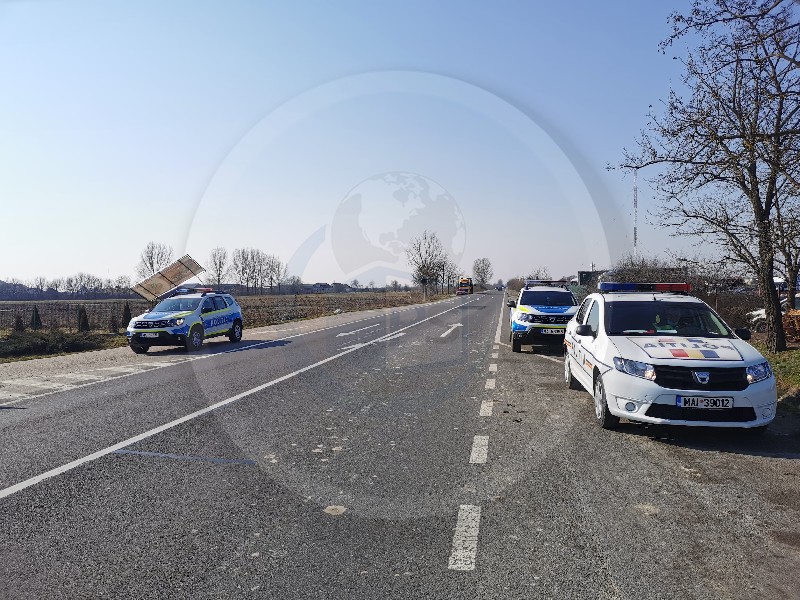 Sătmărean cu spirit civic! A văzut un șofer șerpuind cu mașina și a sunat la 112