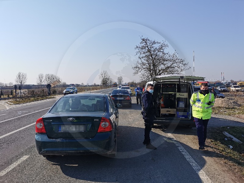 FOTOGALERIE. Filtre importante de Poliție pe DN19, în județul Satu Mare