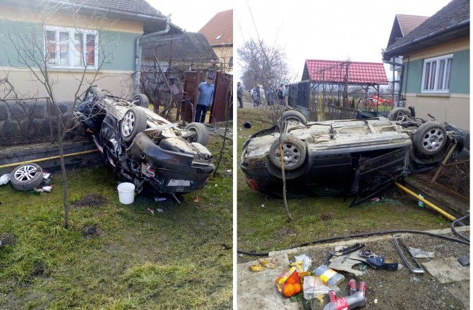 FOTO. Bebeluș de 6 luni mort într-un accident rutier. Copilul, aruncat din mașină pe asfalt