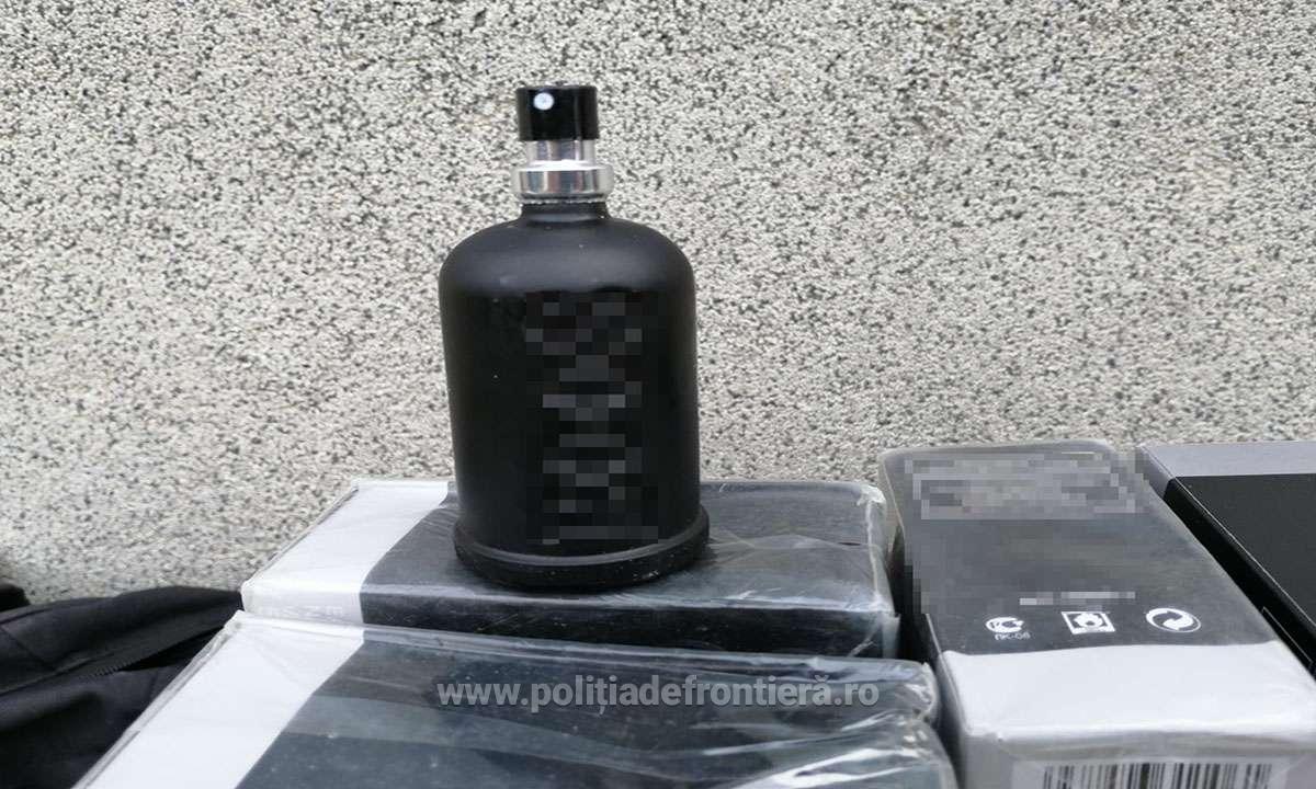 FOTOGALERIE. Cum sunt aduse în România parfumurile ”de marcă”. Captură la PTF Urziceni