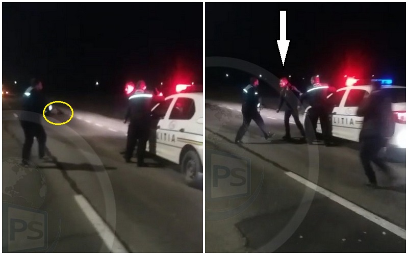 VIDEO. Individul care a lovit și înjurat un polițist în Satu Mare, lăsat liber