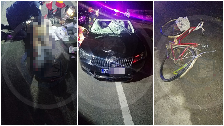 FOTO/VIDEO. Sentință în cazul accidentului mortal din Negrești-Oaș. Biciclist spulberat de o mașină
