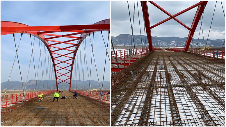 FOTO. Au fost reluate lucrările la podul peste Someș, între Pomi și Seini