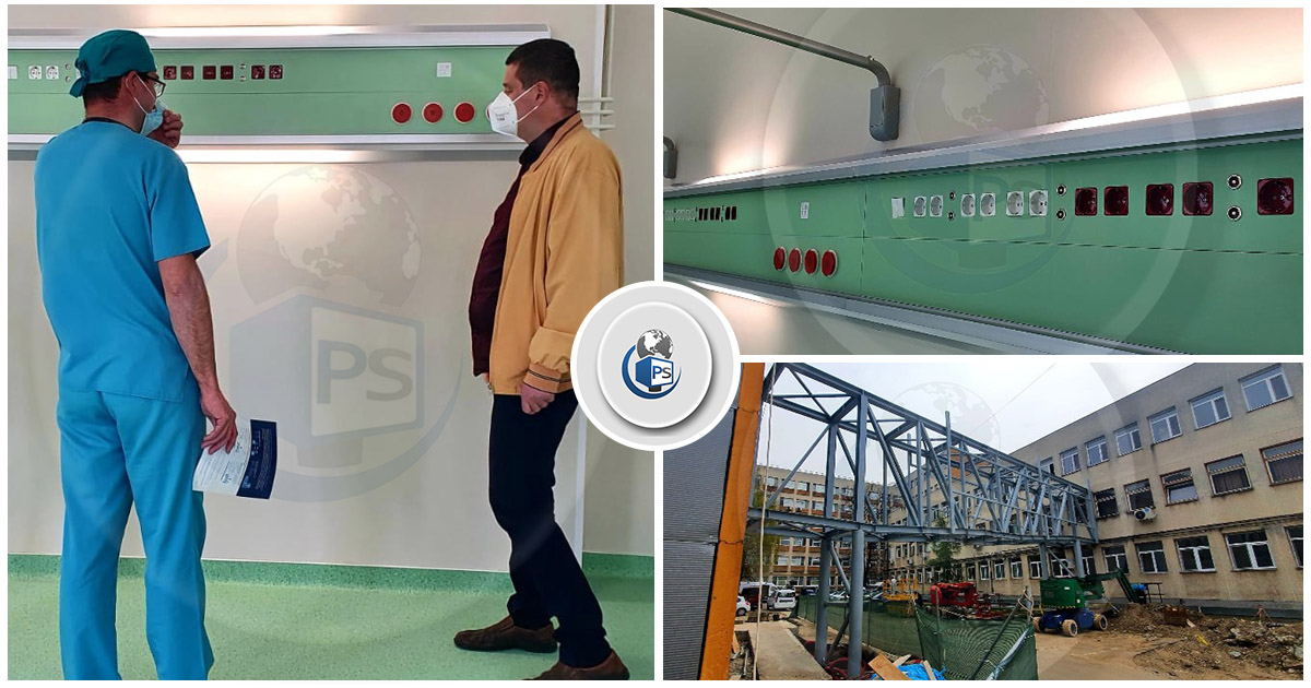 FOTOGALERIE. Secție ultramodernă ATI la Spitalul Județean. O nouă clădire de nivel european