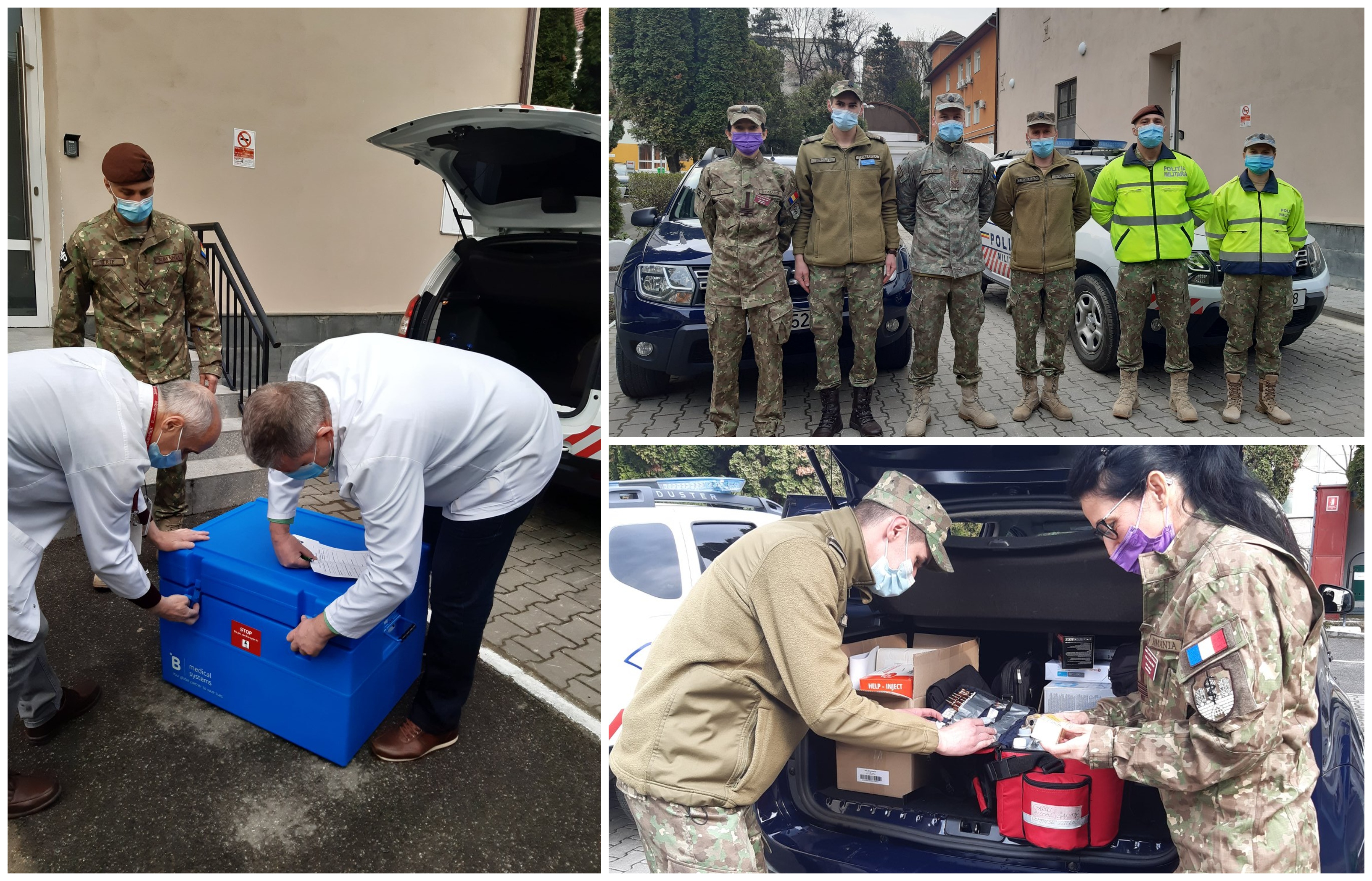 FOTOGALERIE. Armata vaccinează în zonele izolate din județul Satu Mare