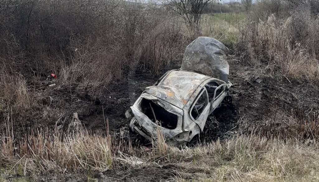 FOTO. Polițiștii sătmăreni explică cum s-a petrecut accidentul mortal de la Supur