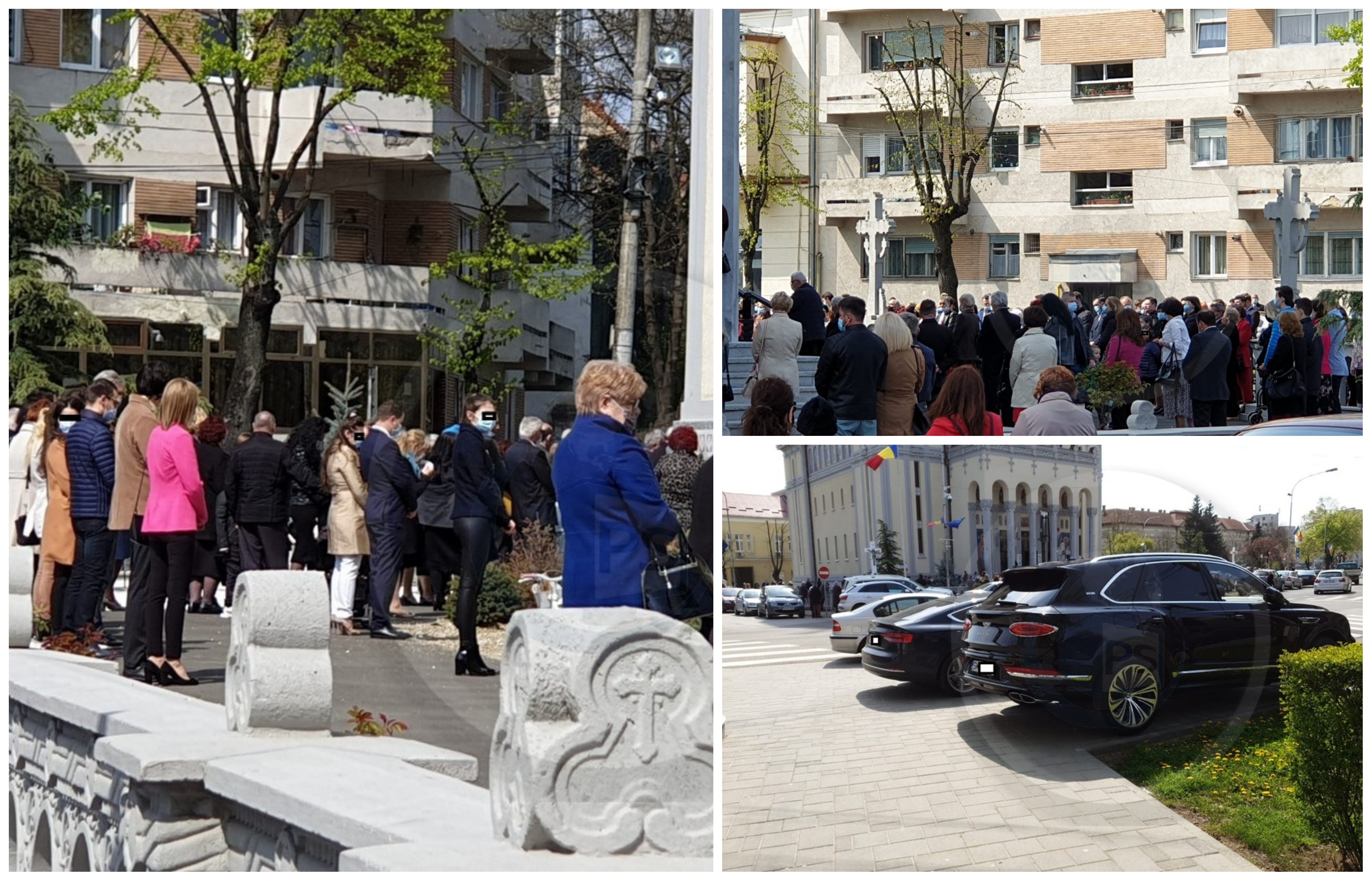 FOTOGALERIE. Slujba de Florii și vremea bună i-a scos pe sătmăreni din case