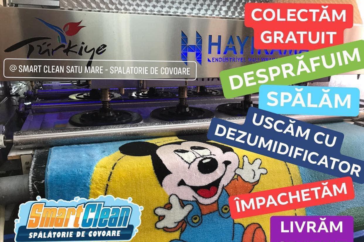 Curățenie de Paște. Spălătoria din Satu Mare care-ți imaculează covoarele și hainele
