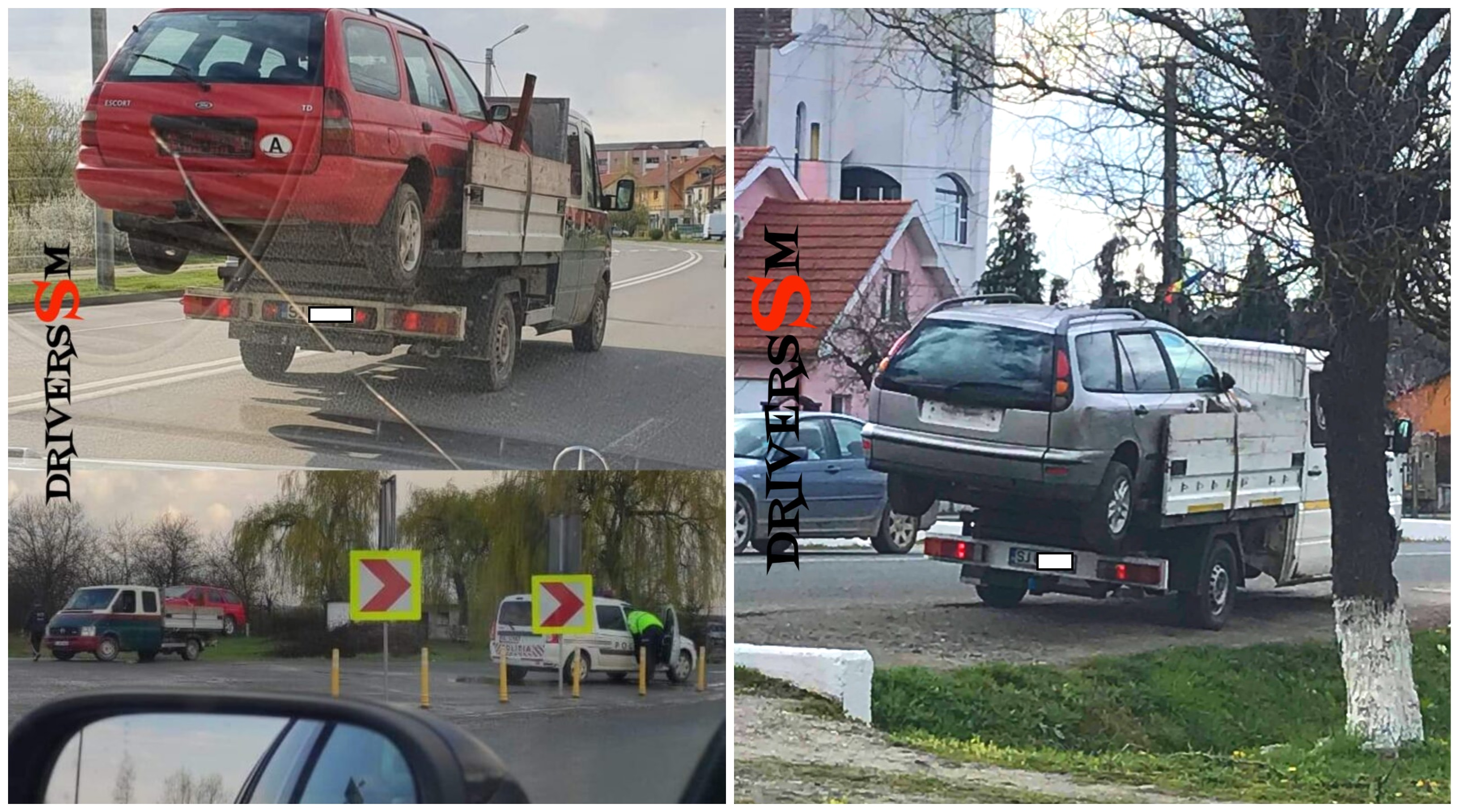 FOTO. Pericol public în Satu Mare. Sălăjenii vânători de fier vechi își fac de cap