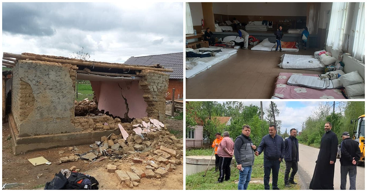 FOTO. Episcopia Ortodoxă vine în sprijinul sătmărenilor afectați de inundații. Vor să construiască case pentru sinistrați