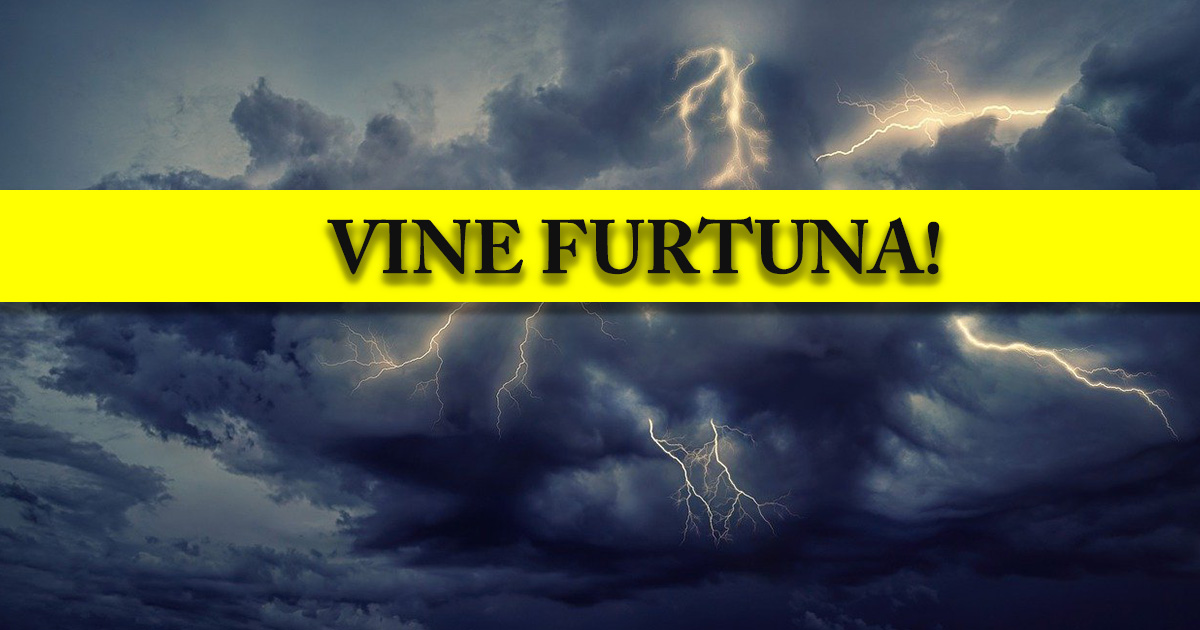 Avertizare de vreme severă pentru Satu Mare. Zile cu furtuni, descărcări electrice și grindină