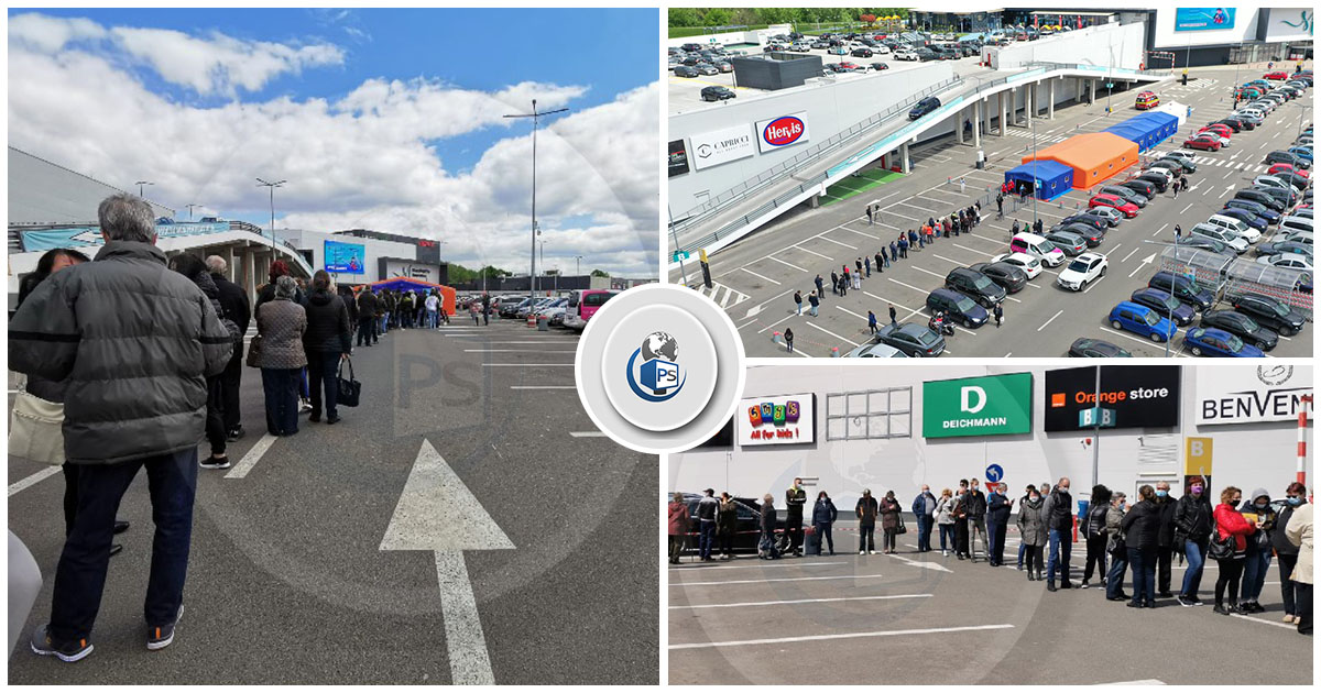 FOTO/VIDEO. Maratonul Vaccinării la Satu Mare Ziua II: Interes crescut din partea sătmărenilor