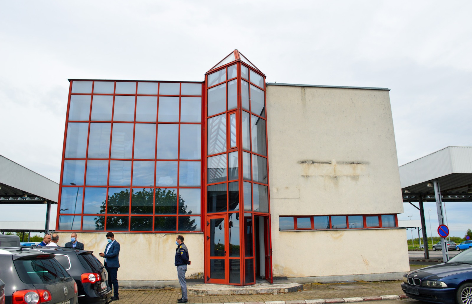 FOTO. Centrul de vaccinare de la vama Petea se va deschide săptămâna viitoare