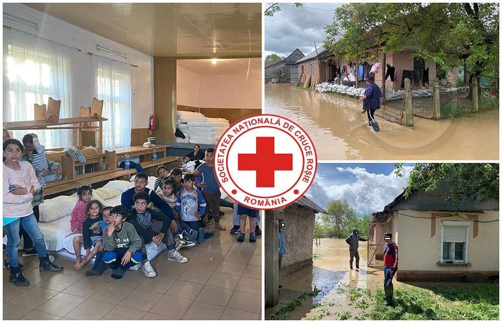 FOTO. Solidaritate cu sutele de sinistrați din județul Satu Mare. Crucea Roșie vă cere ajutorul!