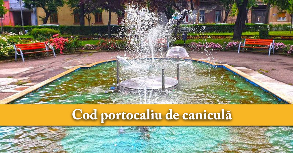 Cod portocaliu de caniculă la Satu Mare: Disconfortul termic va fi accentuat!
