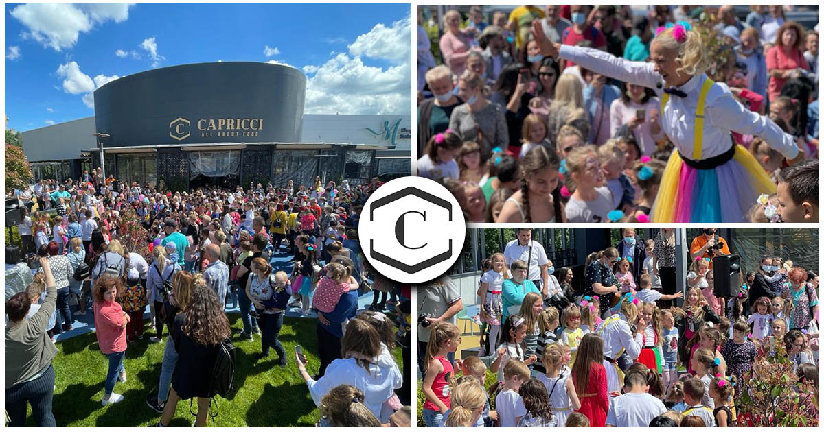 FOTOGALERIE. Culoare și multă veselie. Capricci le-a oferit cadou celor mici o super-petrecere