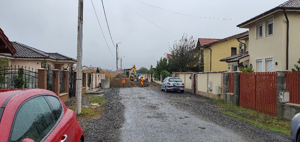 FOTO. A avut loc recepția parțială a rețelei de canalizare din zona Dara-Diana