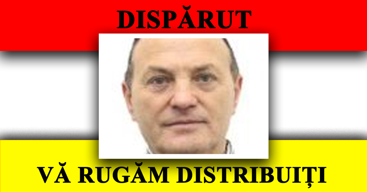 APEL. Sătmărean dispărut fără urmă! Polițiștii și familia vă cer ajutorul