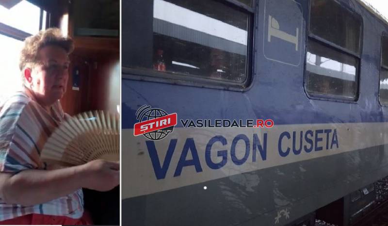 FOTO. ”Trenul Soarelui” s-a defectat! Călătorii au suportat temperaturi ridicate, fără aer condiționat. Geamuri blocate