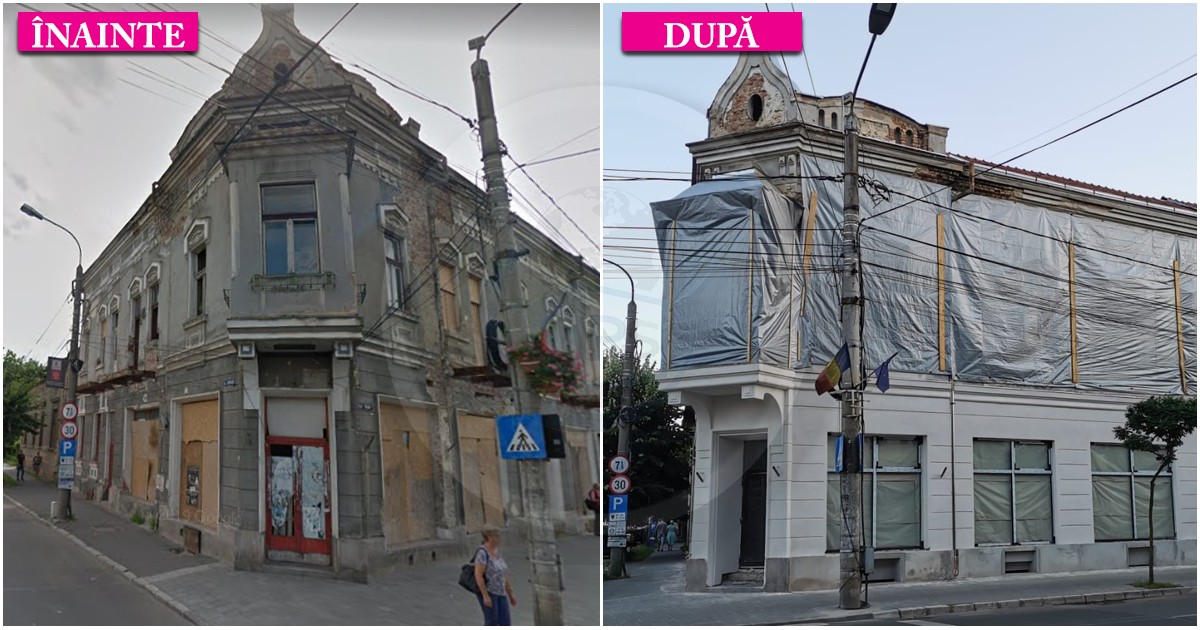 FOTOGALERIE. Sub somațiile Primăriei Satu Mare, Centrul Vechi își recapătă strălucirea. Clădiri reabilitate