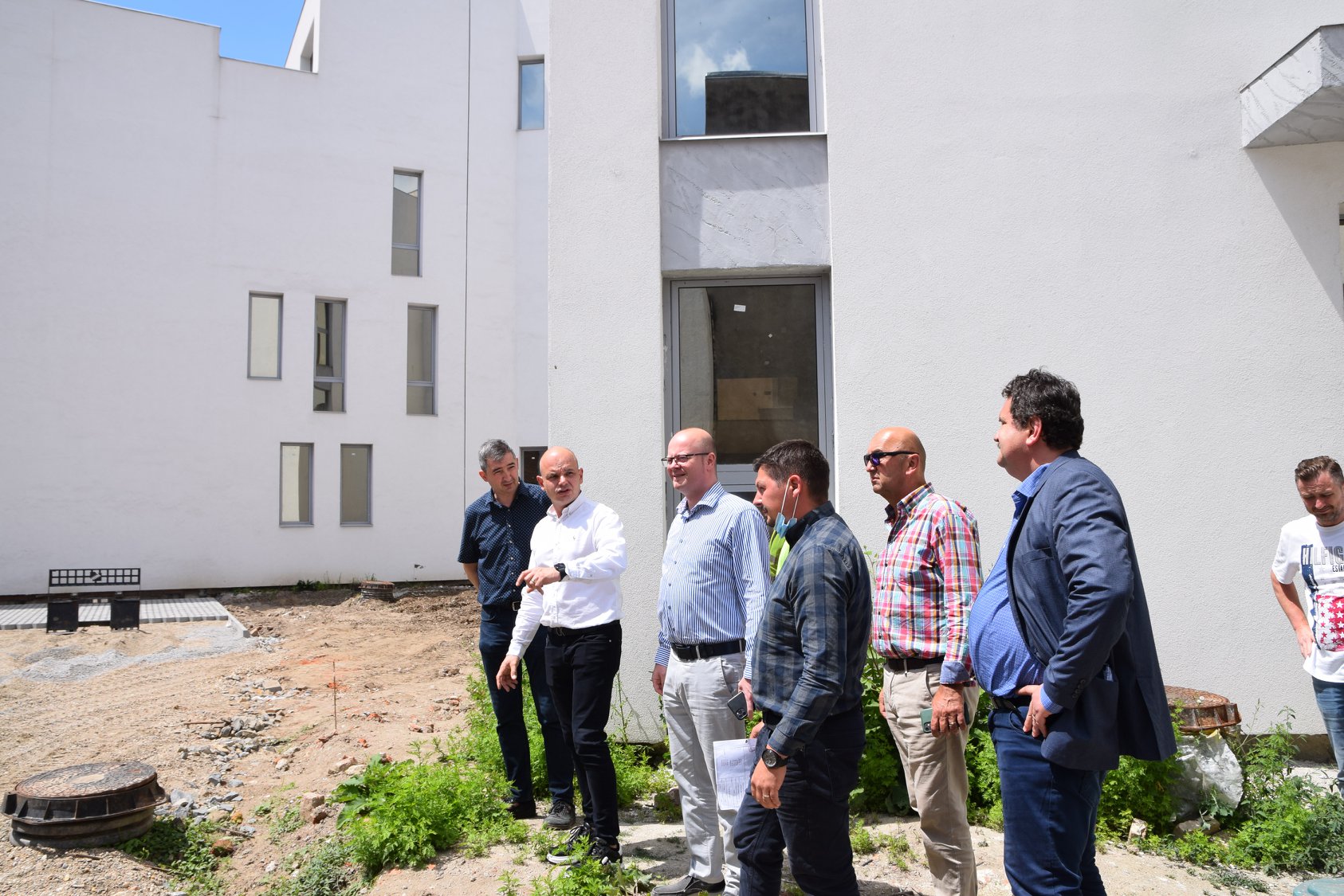 FOTO. Év végére elkészül a prefektúra új épülete