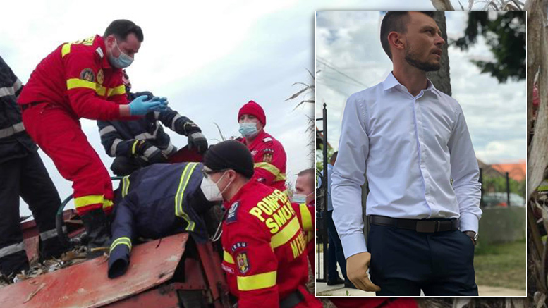FOTO. Sătmăreanul rămas fără braț în urma unui accident are o proteză performantă: ”Vă mulțumesc!”