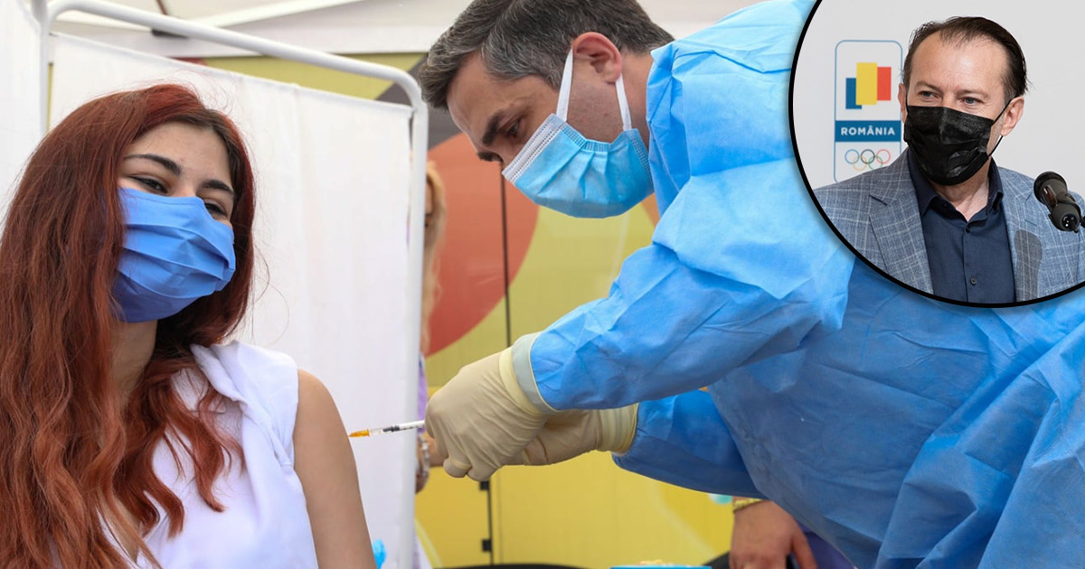 Florin Cîțu anunță că a treia doză de vaccin ar putea fi necesară