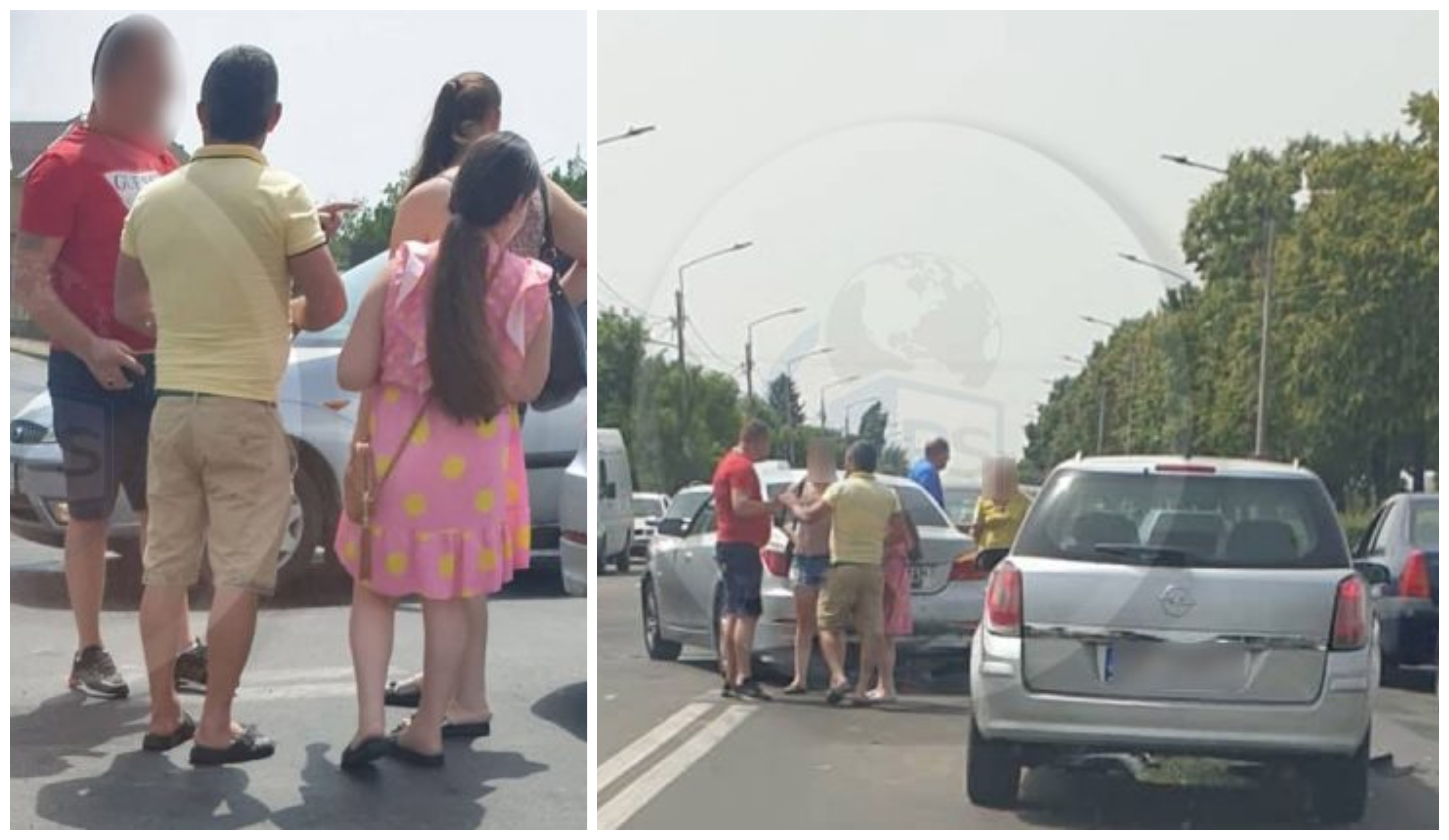 FOTOGALERIE. Accident în lanț, provocat de un șofer beat. Printre victime, un copil (10 ani)