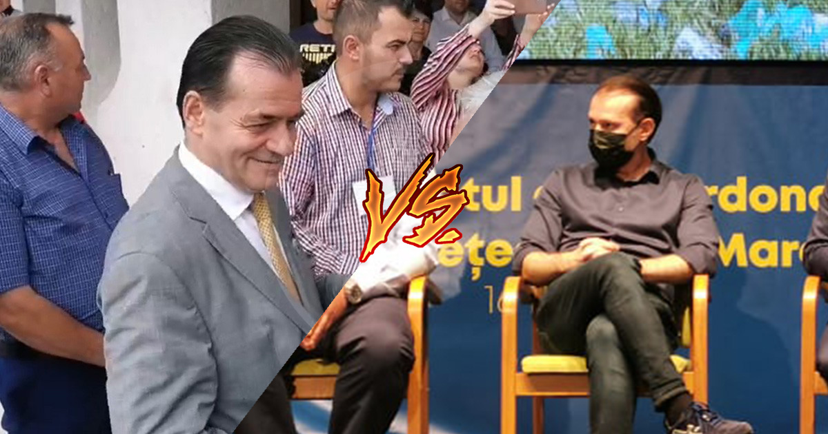 FOTO/VIDEO. Războiul din PNL se mută la Satu Mare. Cîțu și Orban, prezenți la alegerile județene