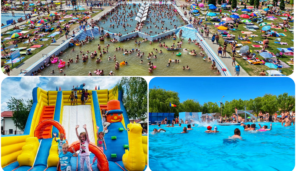 FOTO. Stațiunea Tășnad, locul în care nu ai cum să te plictisești, indiferent de vârstă