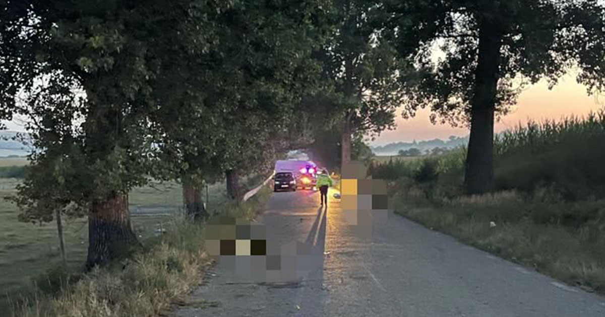 FOTO. Accident cumplit în țară. Trei tineri cu vârste între 14 şi 19 ani au murit