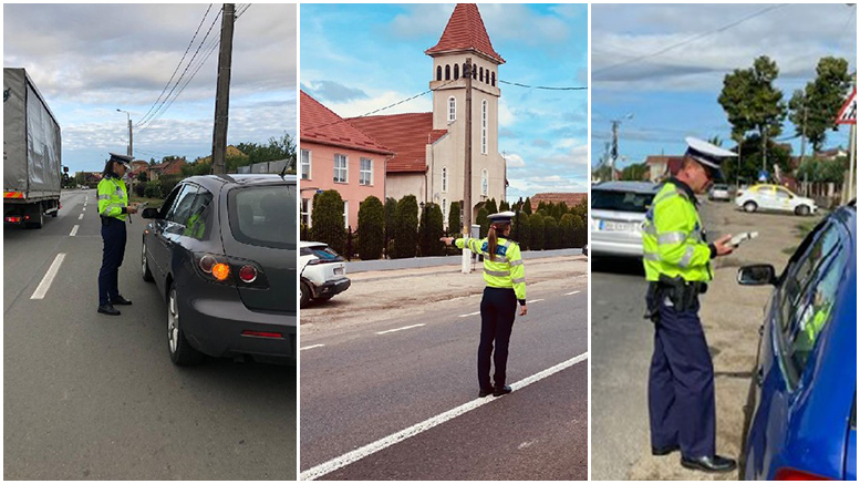 Topul amenzilor date de Poliția Rutieră Satu Mare. Cine sunt campionii indisciplinei