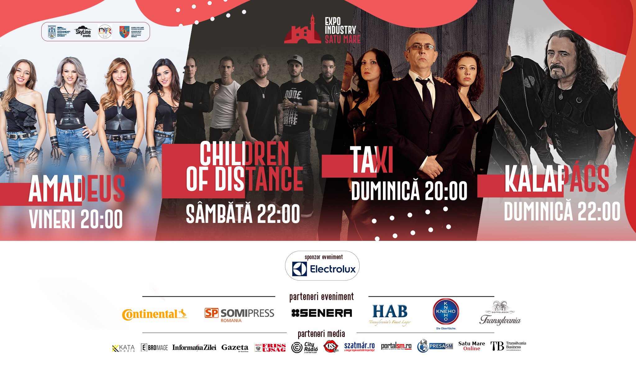 PROGRAM complet. Super concerte și multă distracție în Grădina Romei! Începe Expo Industry Satu Mare