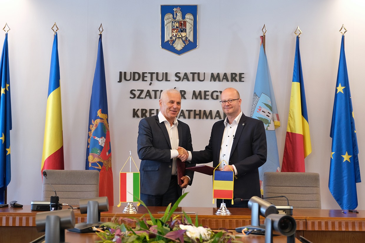 Húsz éves Szatmárnémeti és Nyíregyháza partnersége
