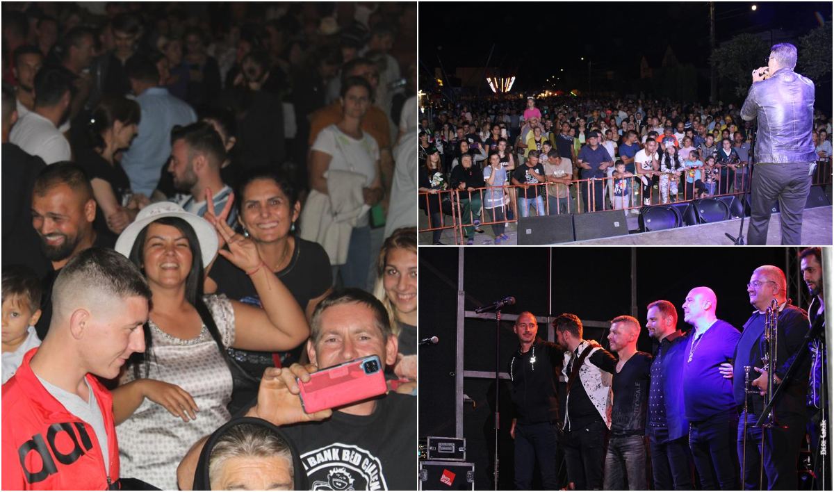 FOTO. Distracție la cote maxime în Țara Oașului. Bere Gratis și Direcția 5 au făcut show la Negrești-Oaș